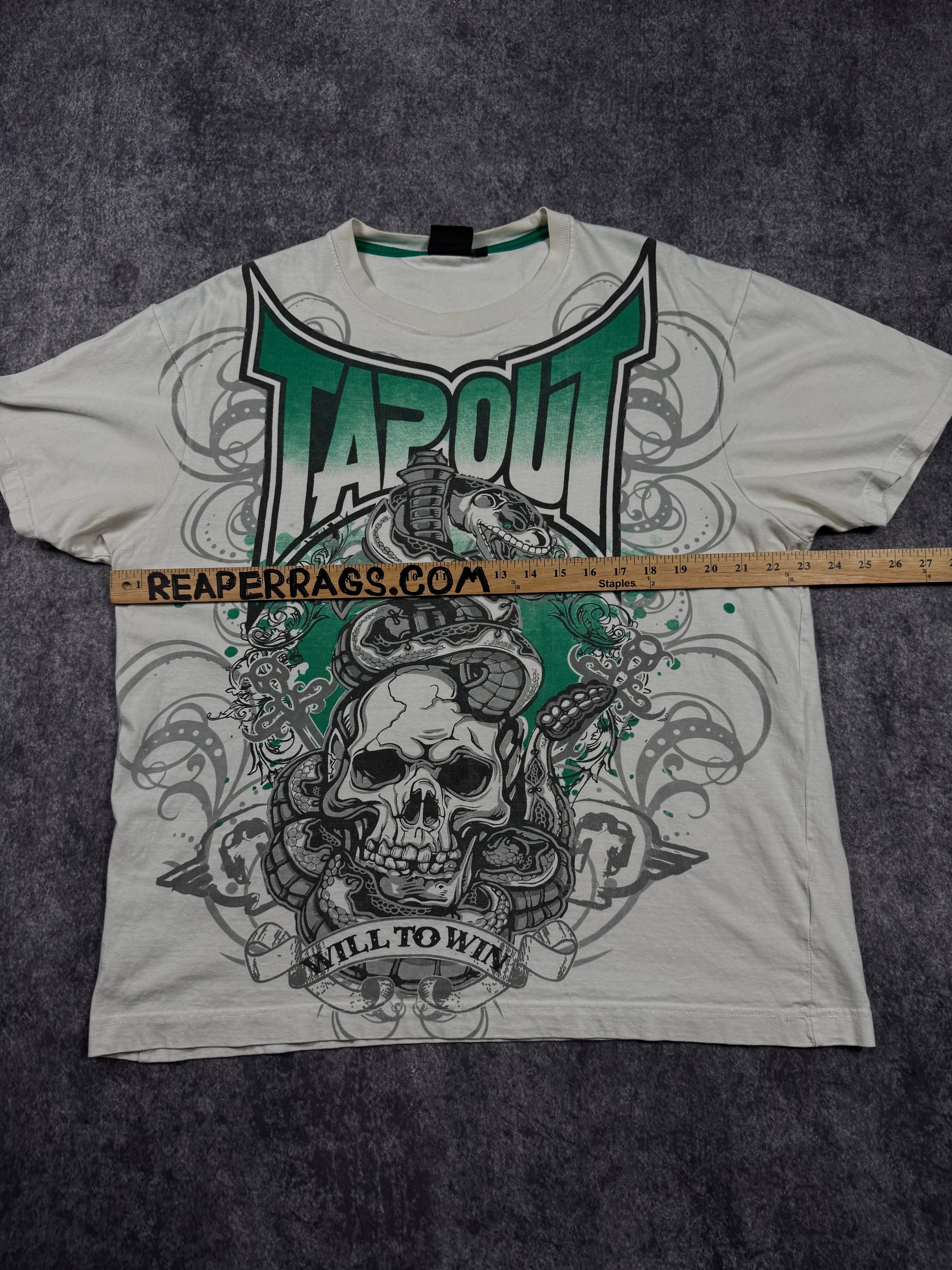 (rare) 2000s tapout shirt (XL)