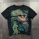 2000s Christian Audigier Rhinestone Shirt (M)