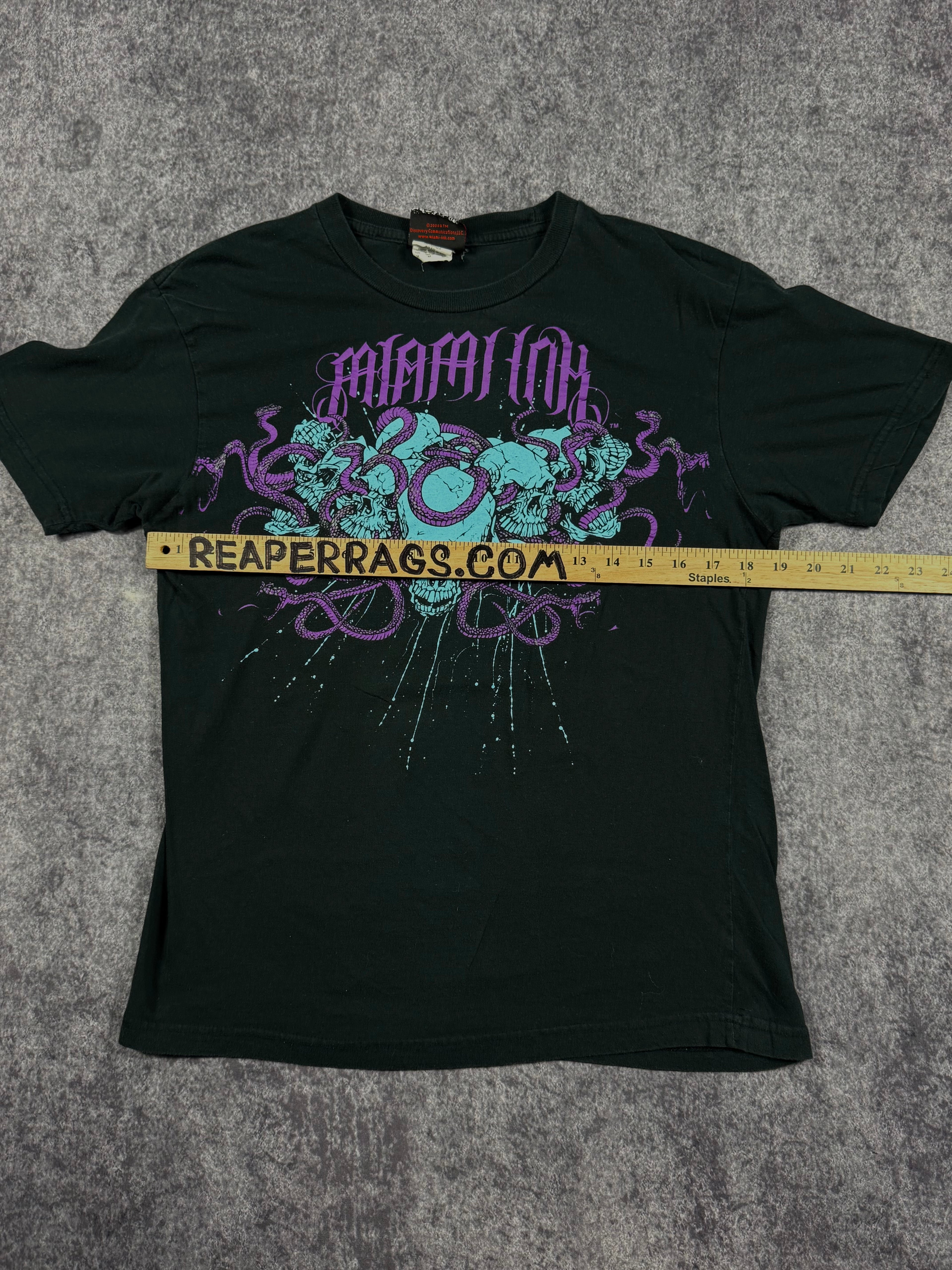 (rare) 2000s miami ink shirt (S)