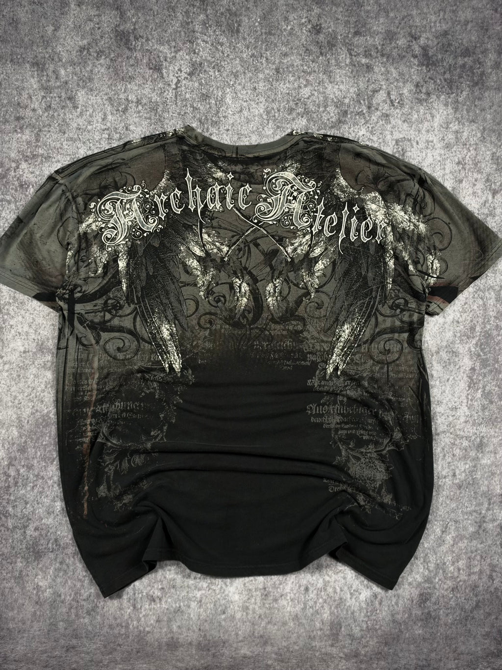 (RARE) 2000S ARCHAIC X AFFLCTION SHIRT (XXL)
