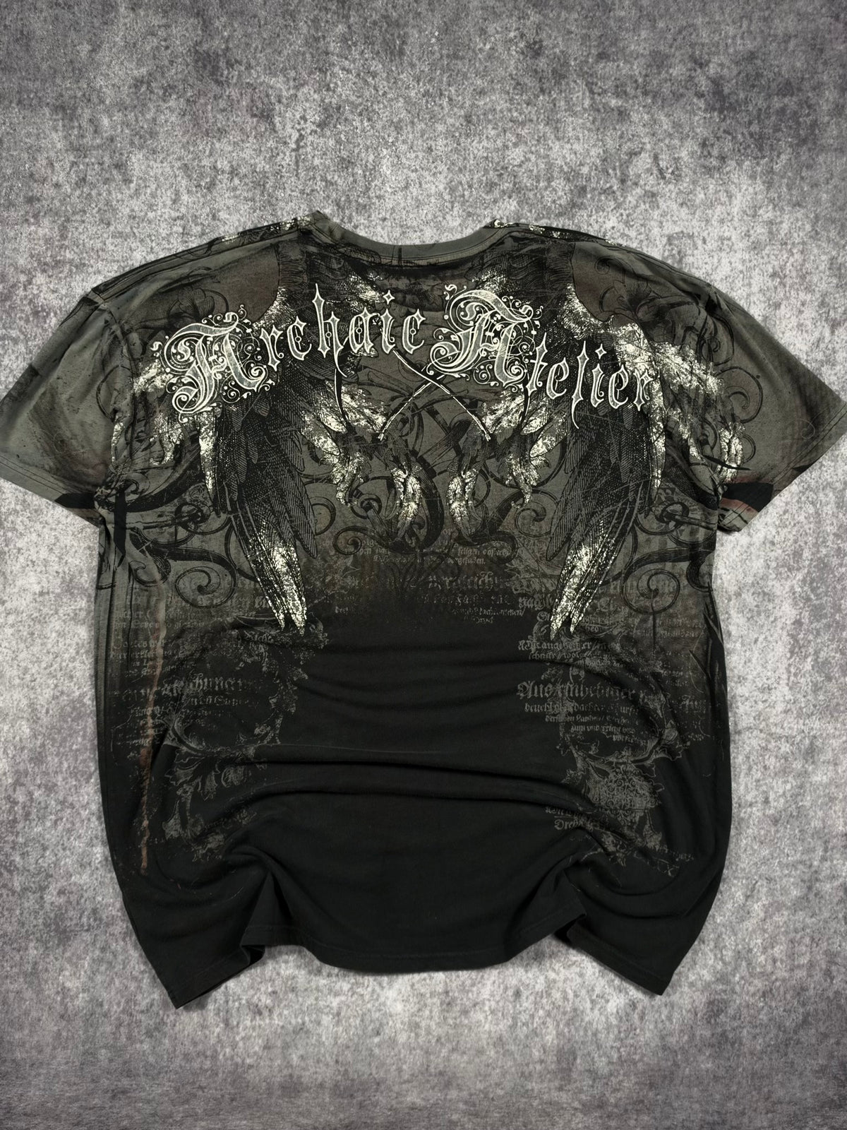 (RARE) 2000S ARCHAIC X AFFLCTION SHIRT (XXL)