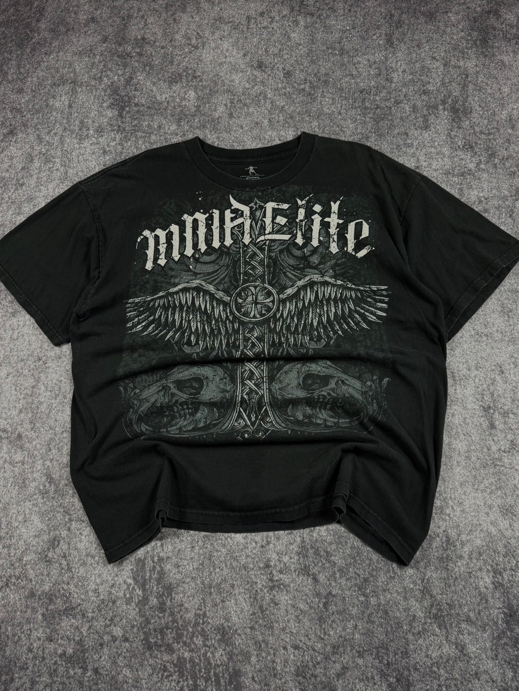 (rare) 2000s mma elite shirt (XL)