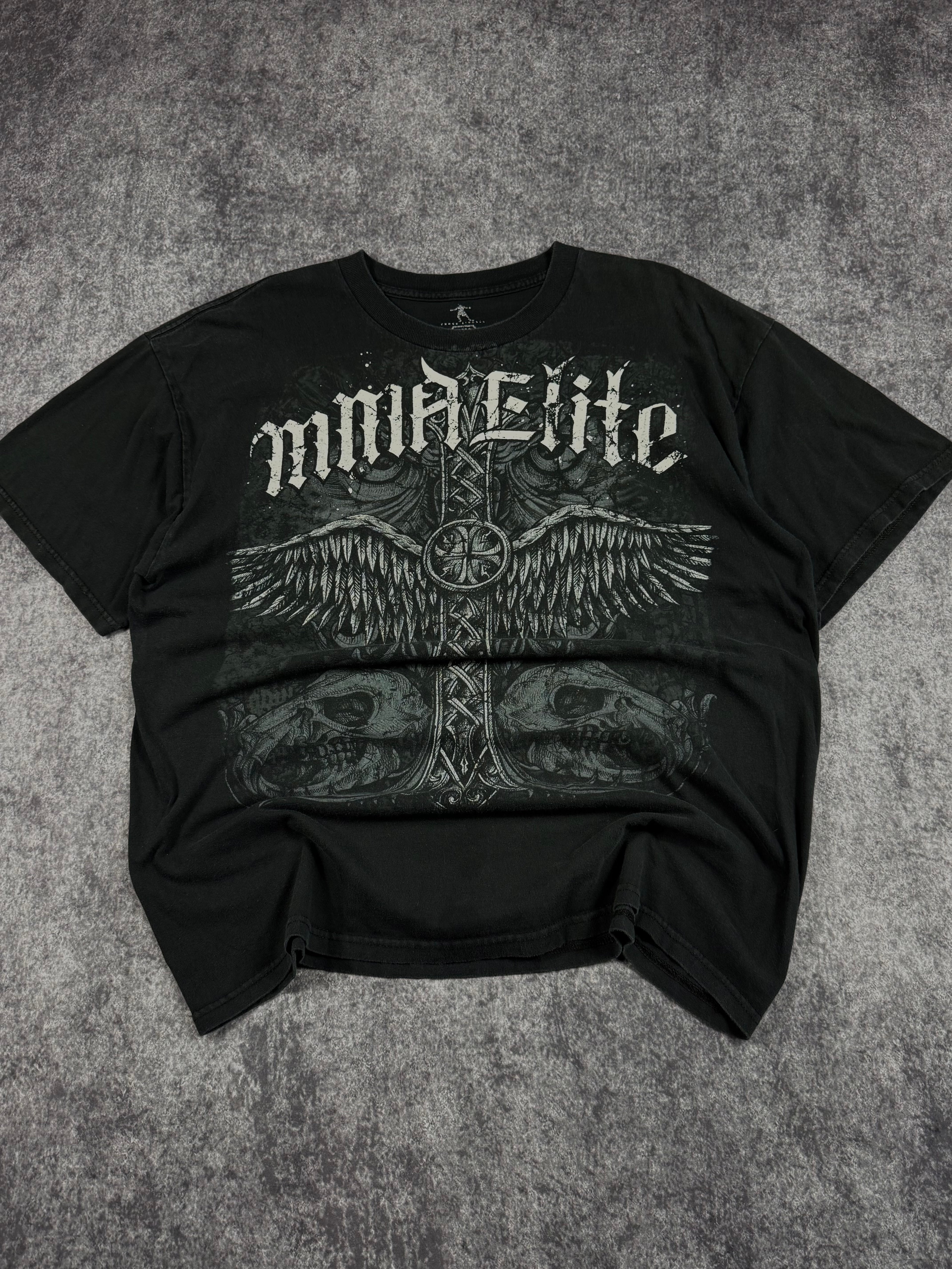 (rare) 2000s mma elite shirt (XL)