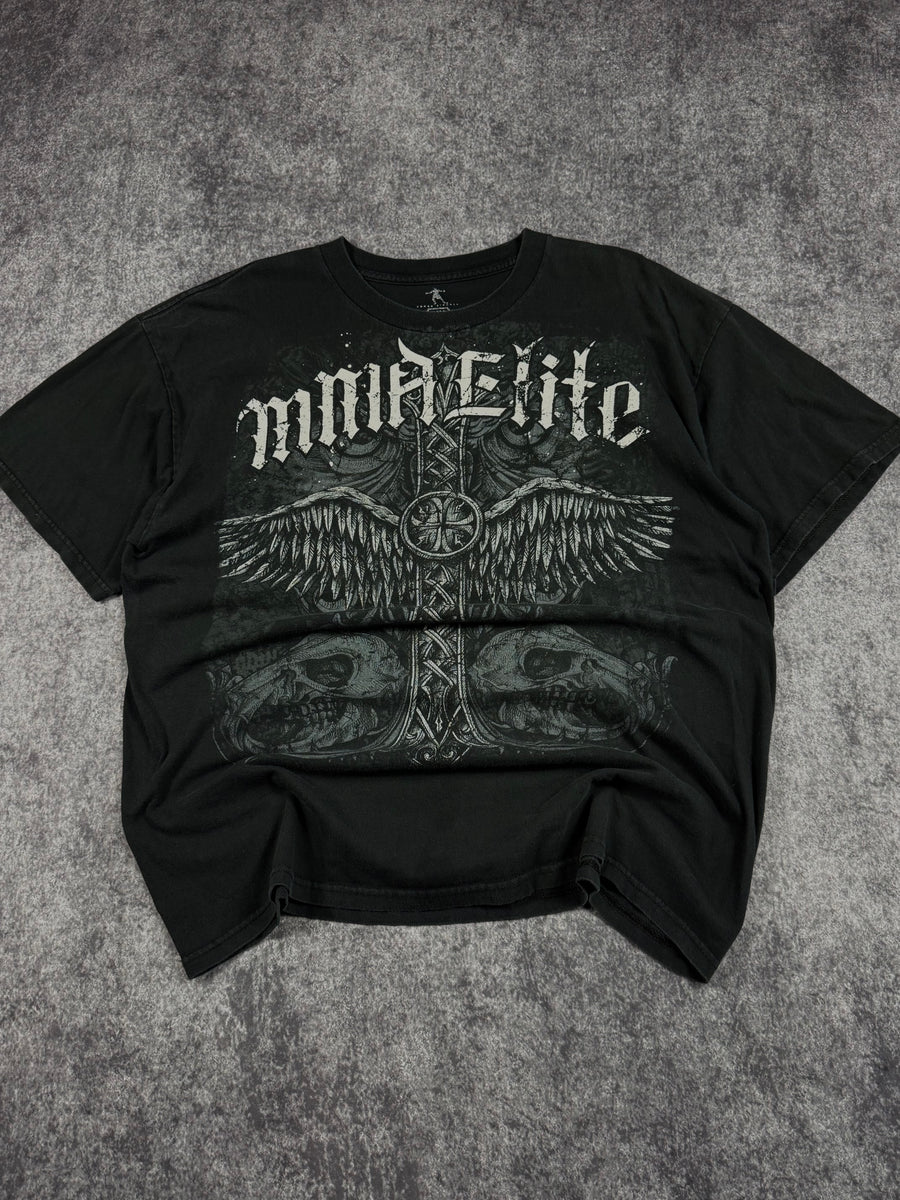 (rare) 2000s mma elite shirt (XL)