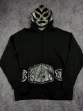 (rare) deadstock 2000s southpole x la mascara chrome hoodie (L)