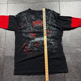 (rare) 2000s MMA Elite Layered Shirt (L)