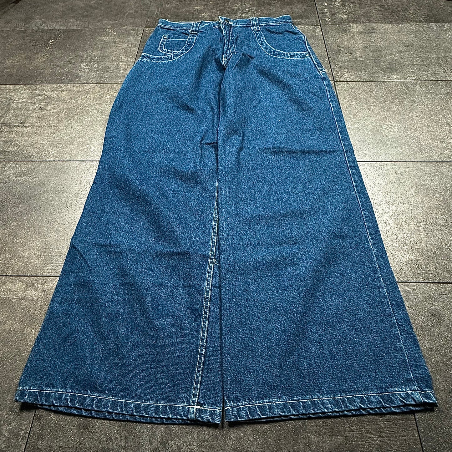 Y2K JNCO Style BD County Baggy Wide Leg Jeans (36x32)