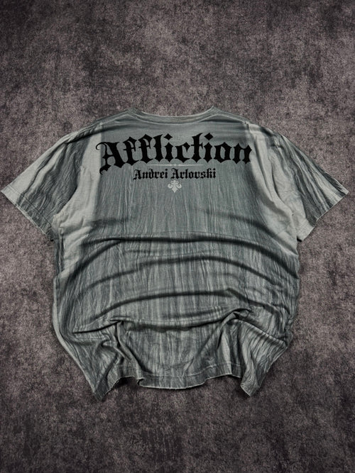 (rare) 2000s affliction x andrei arlouski shirt (XL)