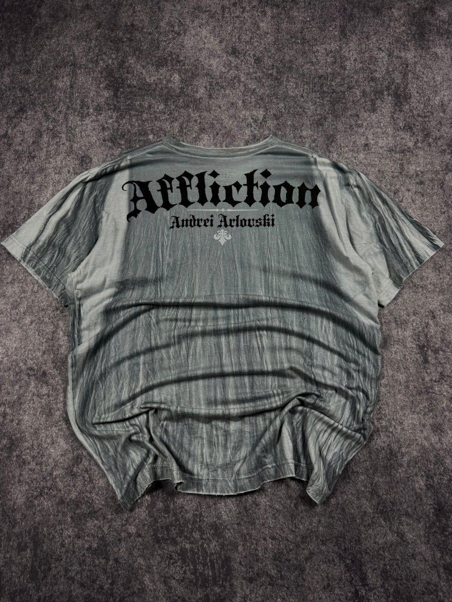 (rare) 2000s affliction x andrei arlouski shirt (XL)