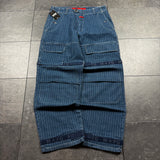 (rare) Deadstock 2000s Girbaud Shuttle Strap Jeans (34x32)