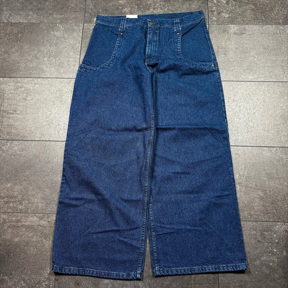 Y2K JNCO Style BD County Baggy Wide Leg Jeans (40x32)