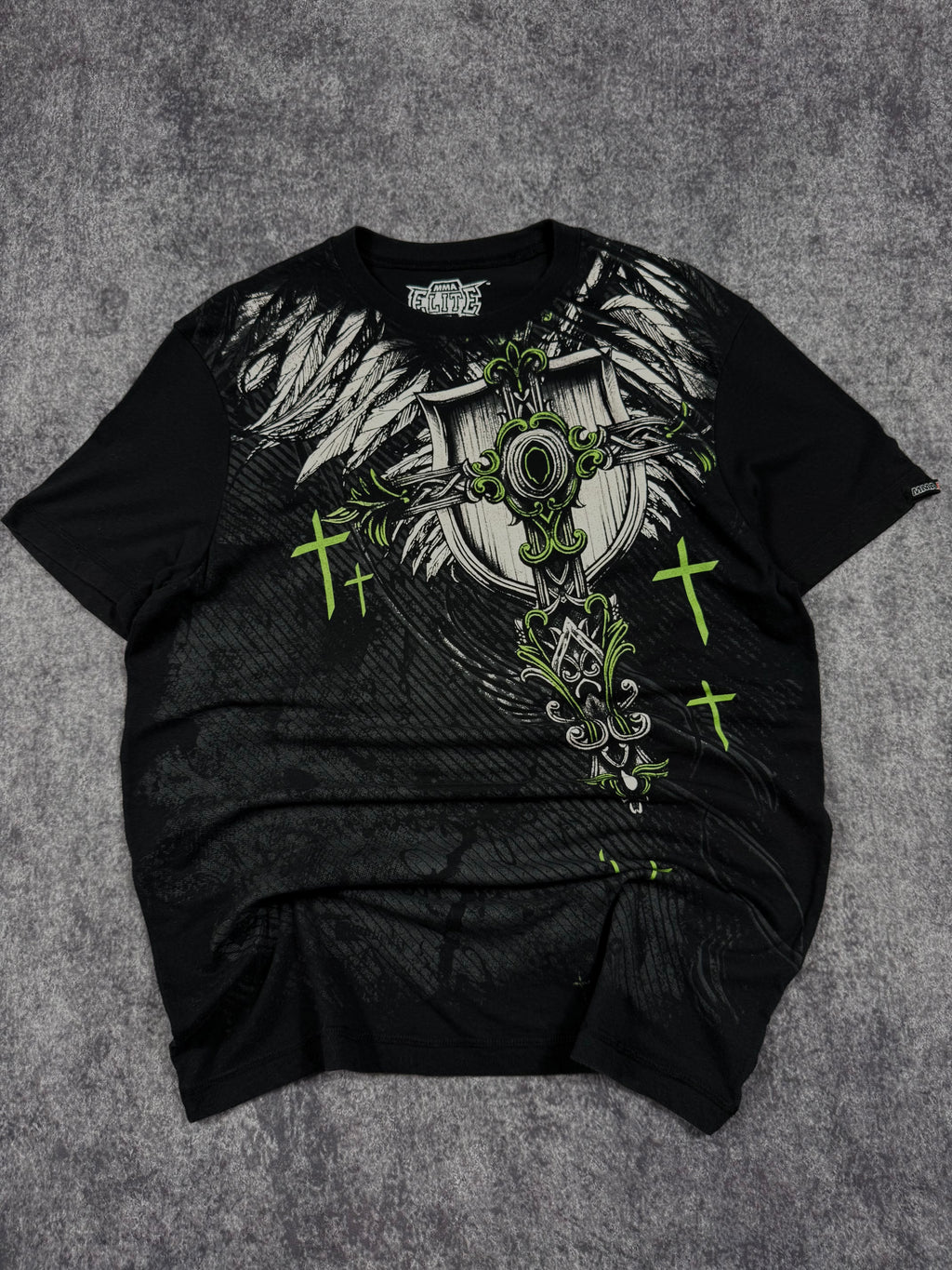 (rare) 2000s mma elite shirt (M)