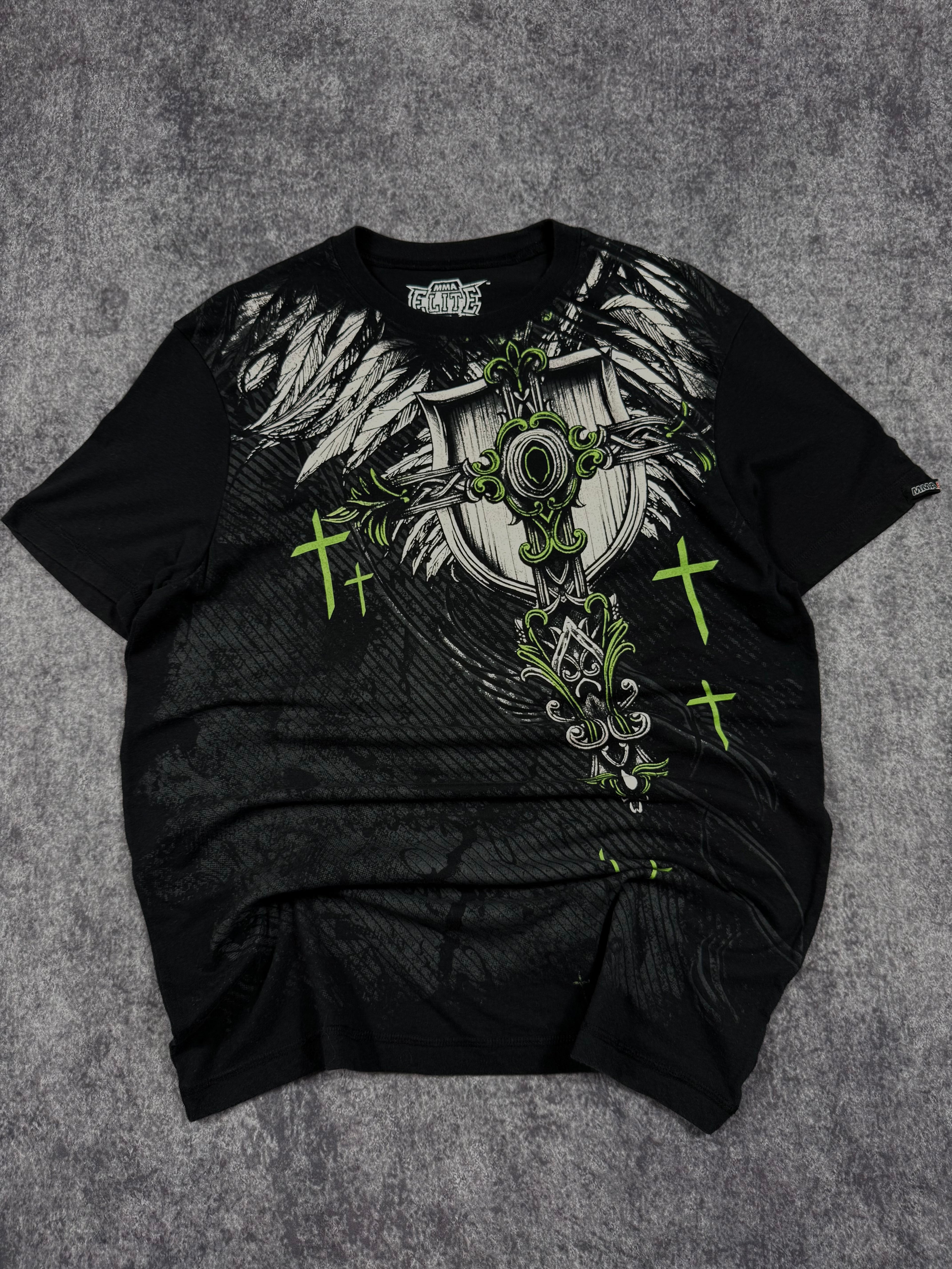(rare) 2000s mma elite shirt (M)