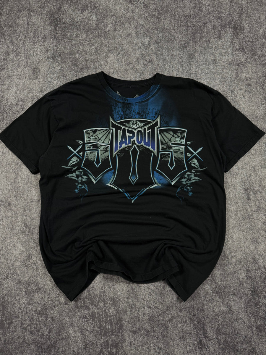 (rare) 2000s tapout x kimbo slice shirt (L)