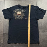 (rare) 2000s Affliction Rhinestone Shirt (M)