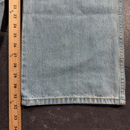 Y2K Deadstock JNCO Style Flip Flop Baggy Wide Leg Jeans (30x32)