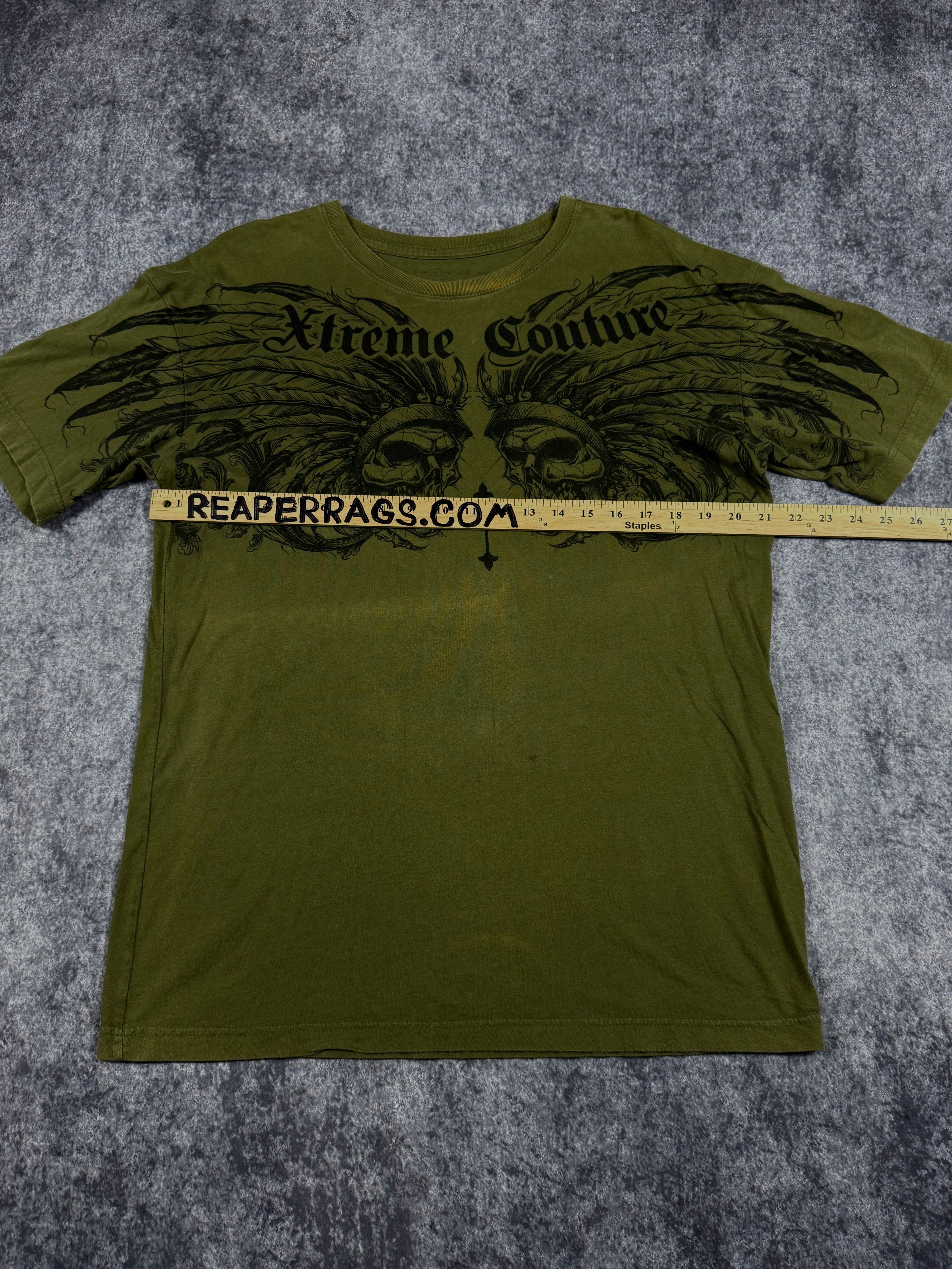 2000s xtreme couture shirt (L)