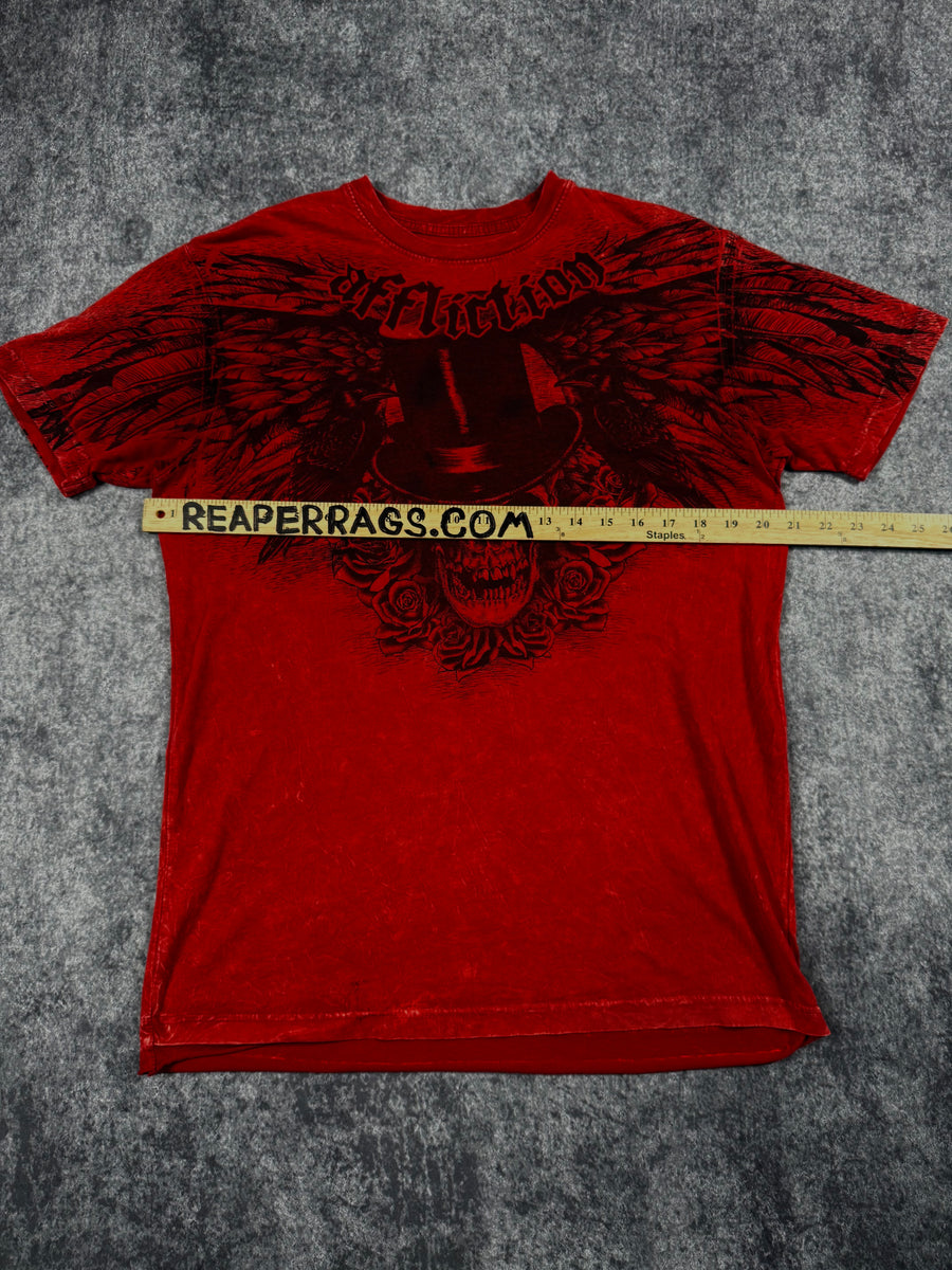 (rare) 2000s affliction shirt (M)