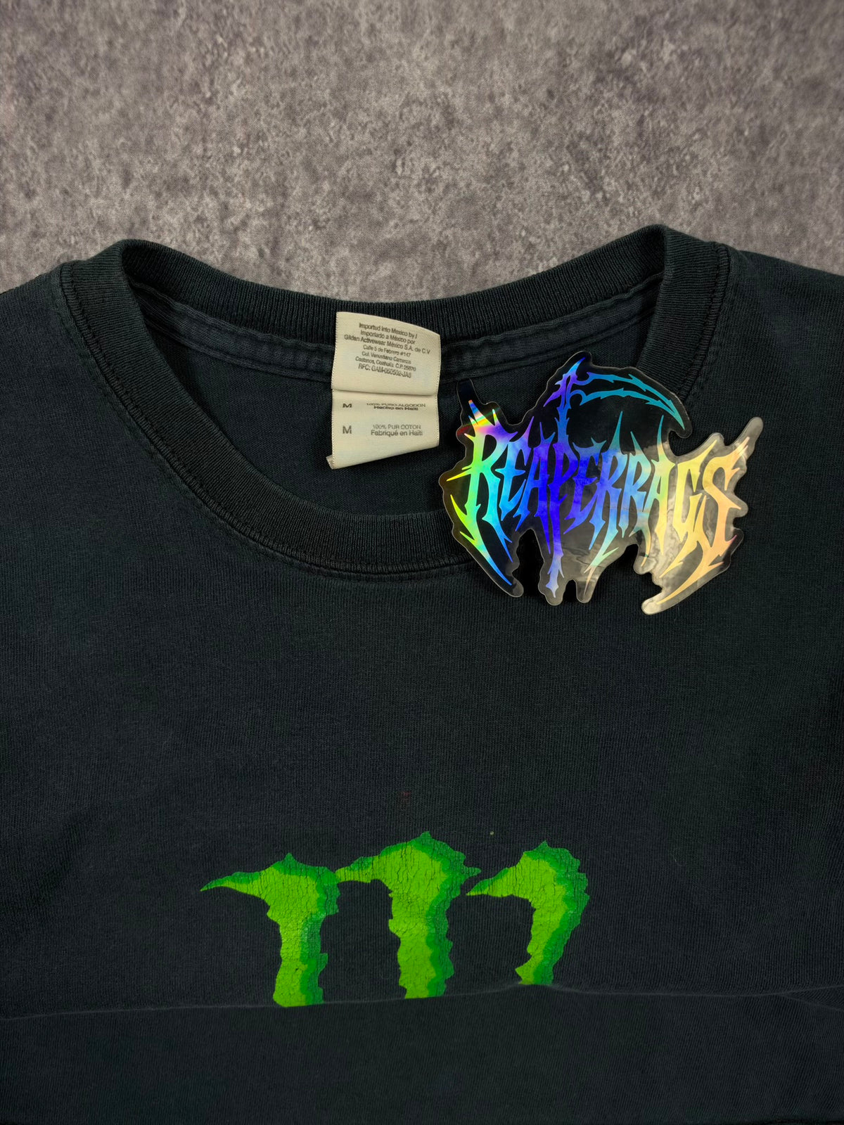 2000s MONSTER ENERGY SHIRT (M)