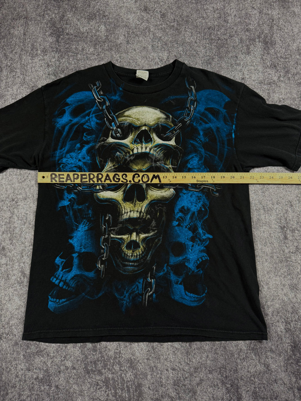 2000s skull shirt (L)