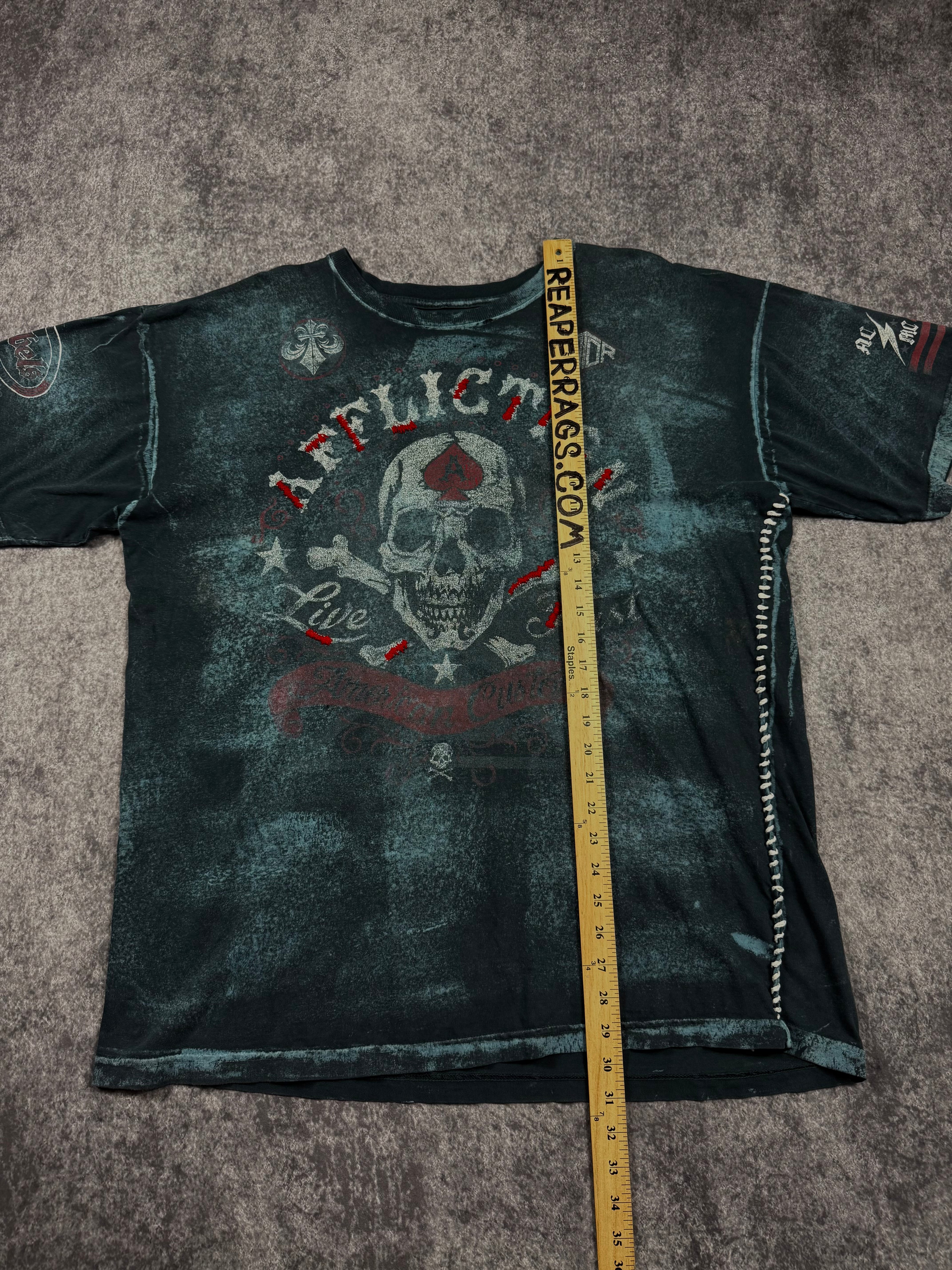 2000s affliction shirt (XL)