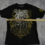 (rare) 2000s silver star shirt (L)
