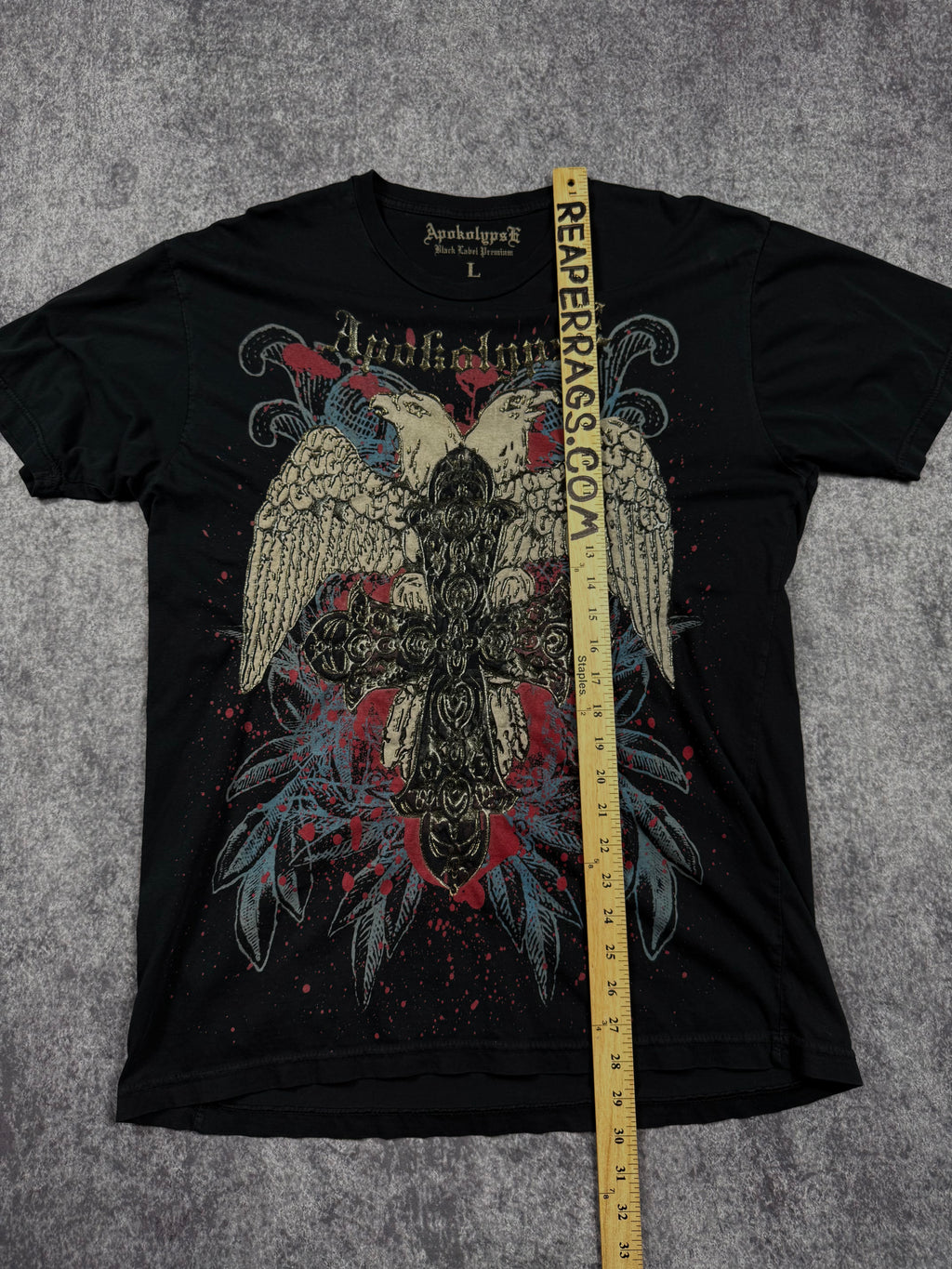 (rare) 2000s apokolypse chrome shirt (L)