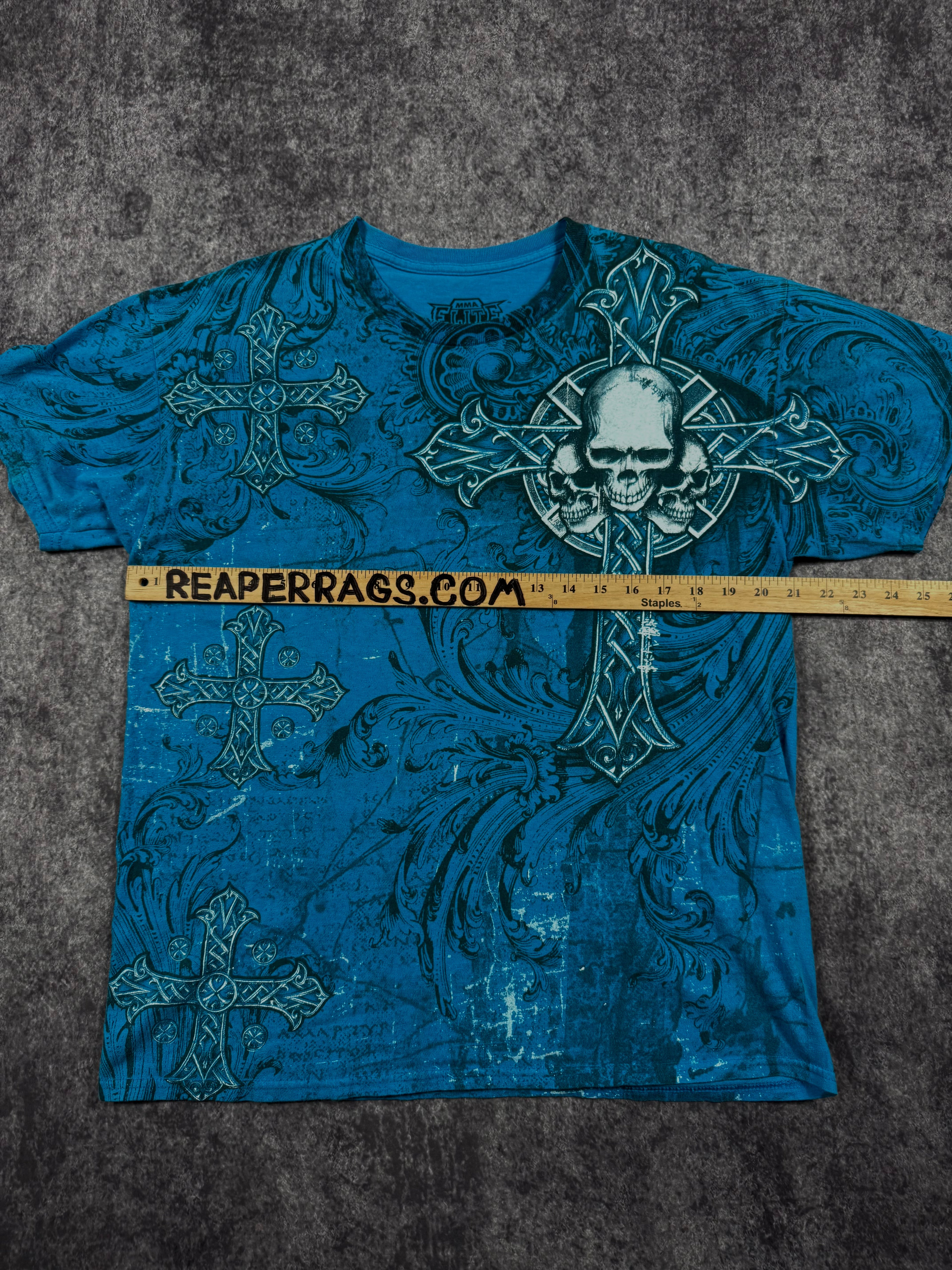 (rare) 2000s mma elite shirt (L)