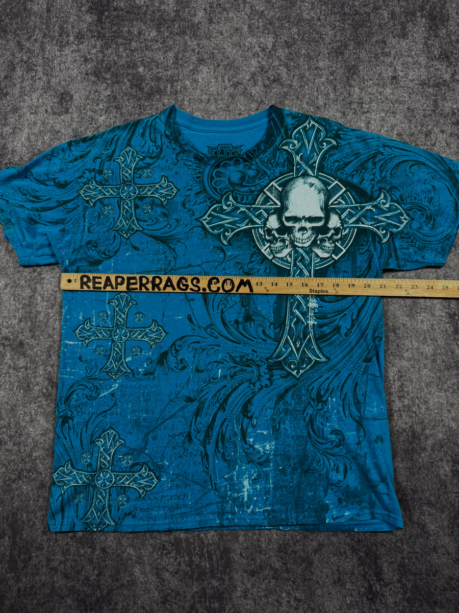 (rare) 2000s mma elite shirt (L)