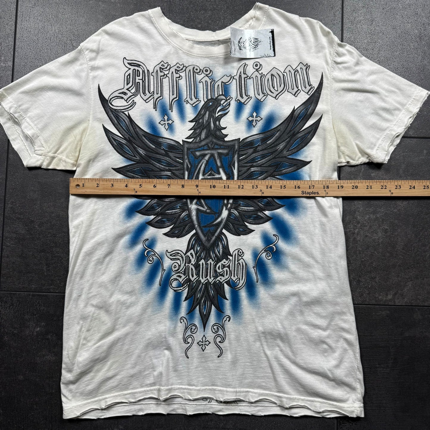 Y2K Mallgoth Affliction Tshirt (S)