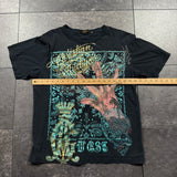 2000s Christian Audigier Rhinestone Shirt (M)