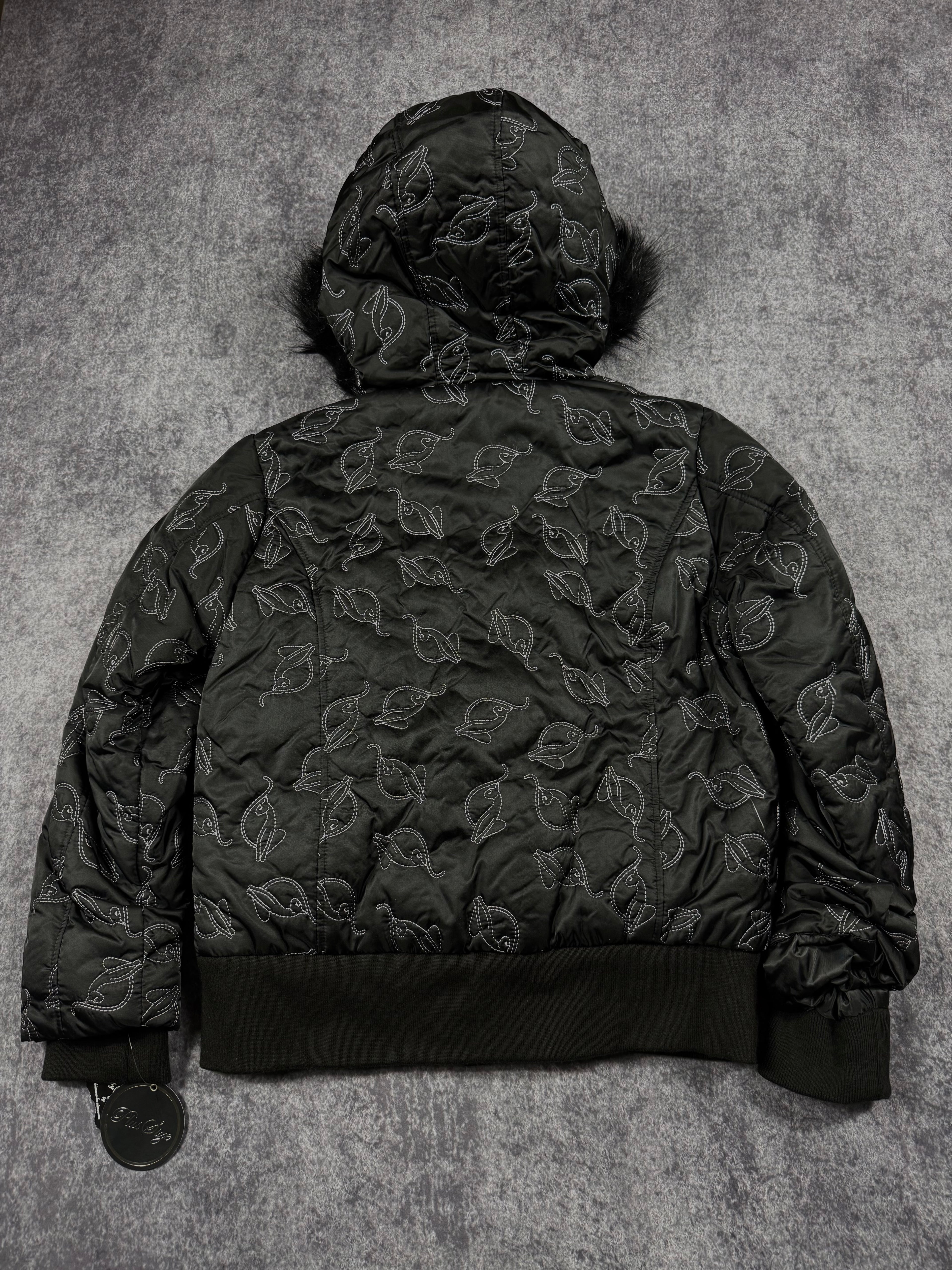 (rare) deadstock 2000s baby phat fur jacket (L)