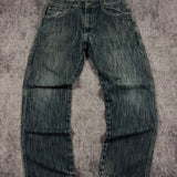 2000s southpole brown tab jeans (32x30)