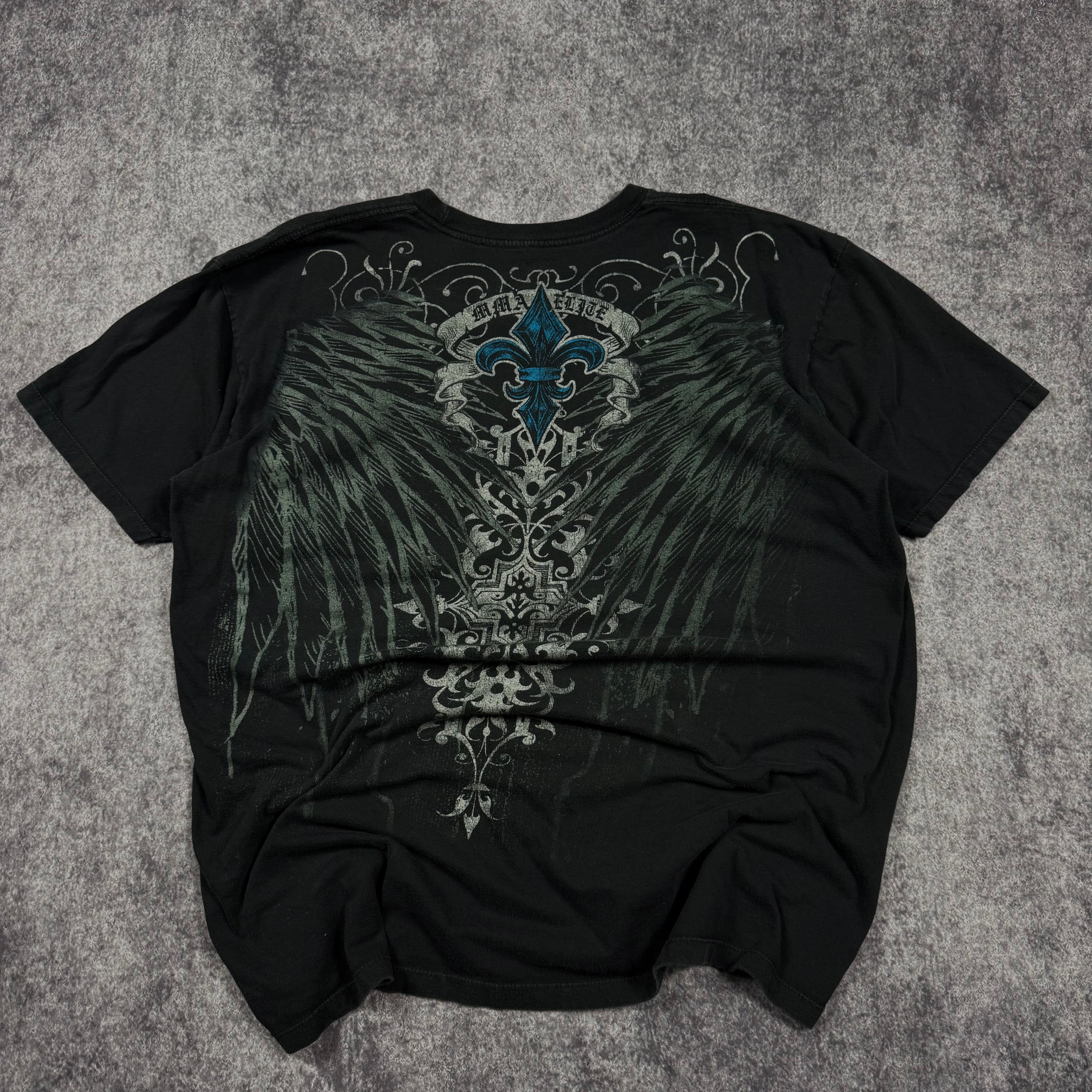 (rare) 2000s mma elite shirt (XL)