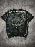 (RARE) 2000S AFFLICTION SHIRT (XL)