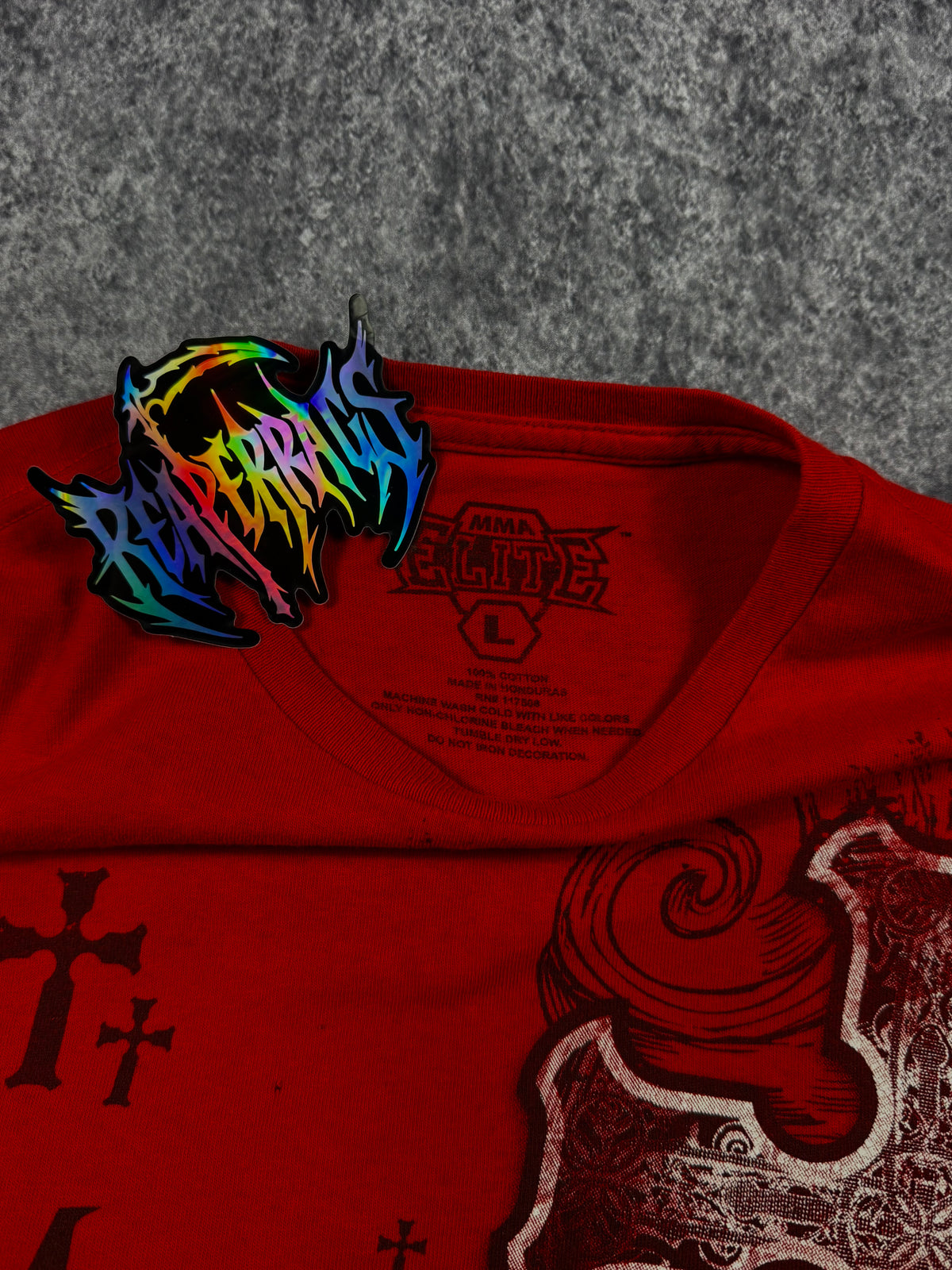 (rare) 2000s mma elite shirt (L)