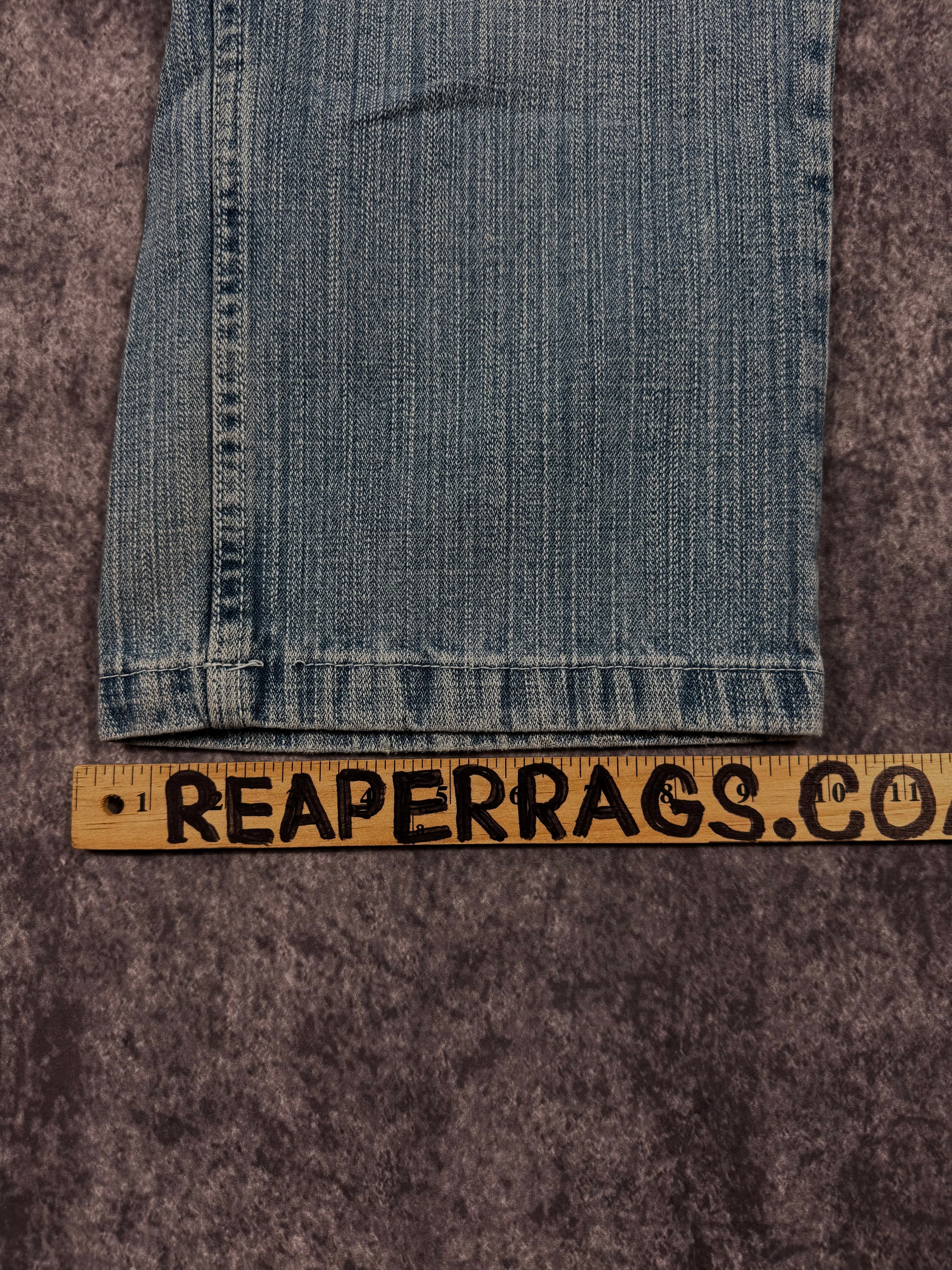 (rare) 2000s southpole black tab jeans (34x32)