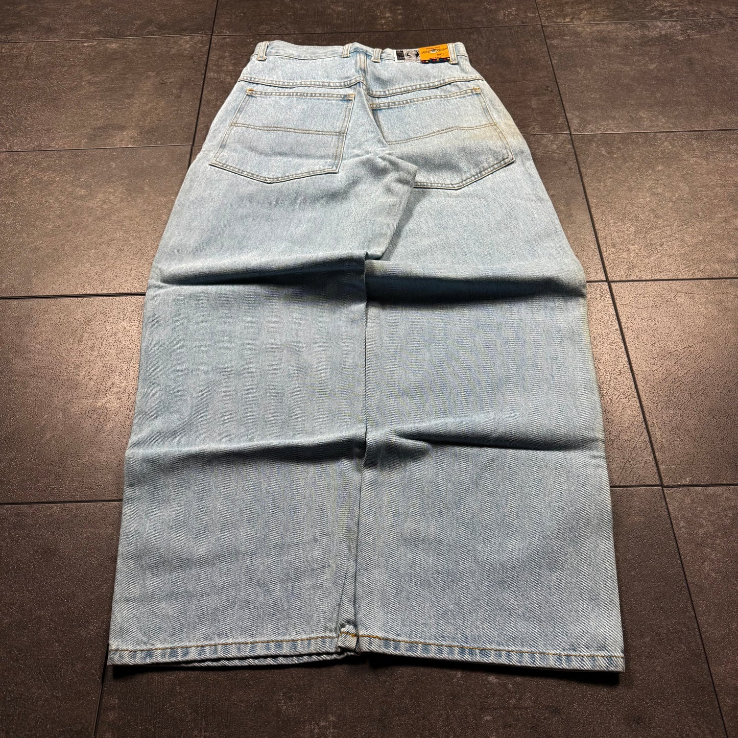 Y2K Deadstock JNCO Style Flip Flop Baggy Wide Leg Jeans (30x30)