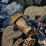 (rare) 2000s Christian Audigier Rhinestone Shirt (M)