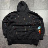 Deadstock 2000s Rhinestone Skull Hoodie (XL)