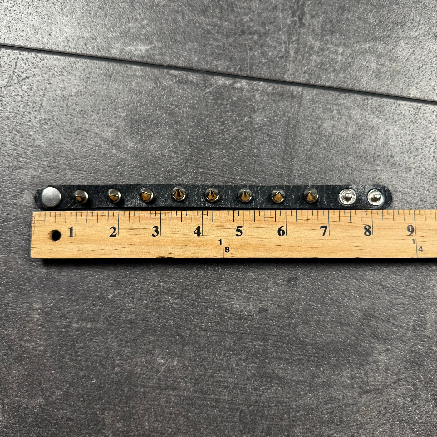 Single Row Spiked Bracelet