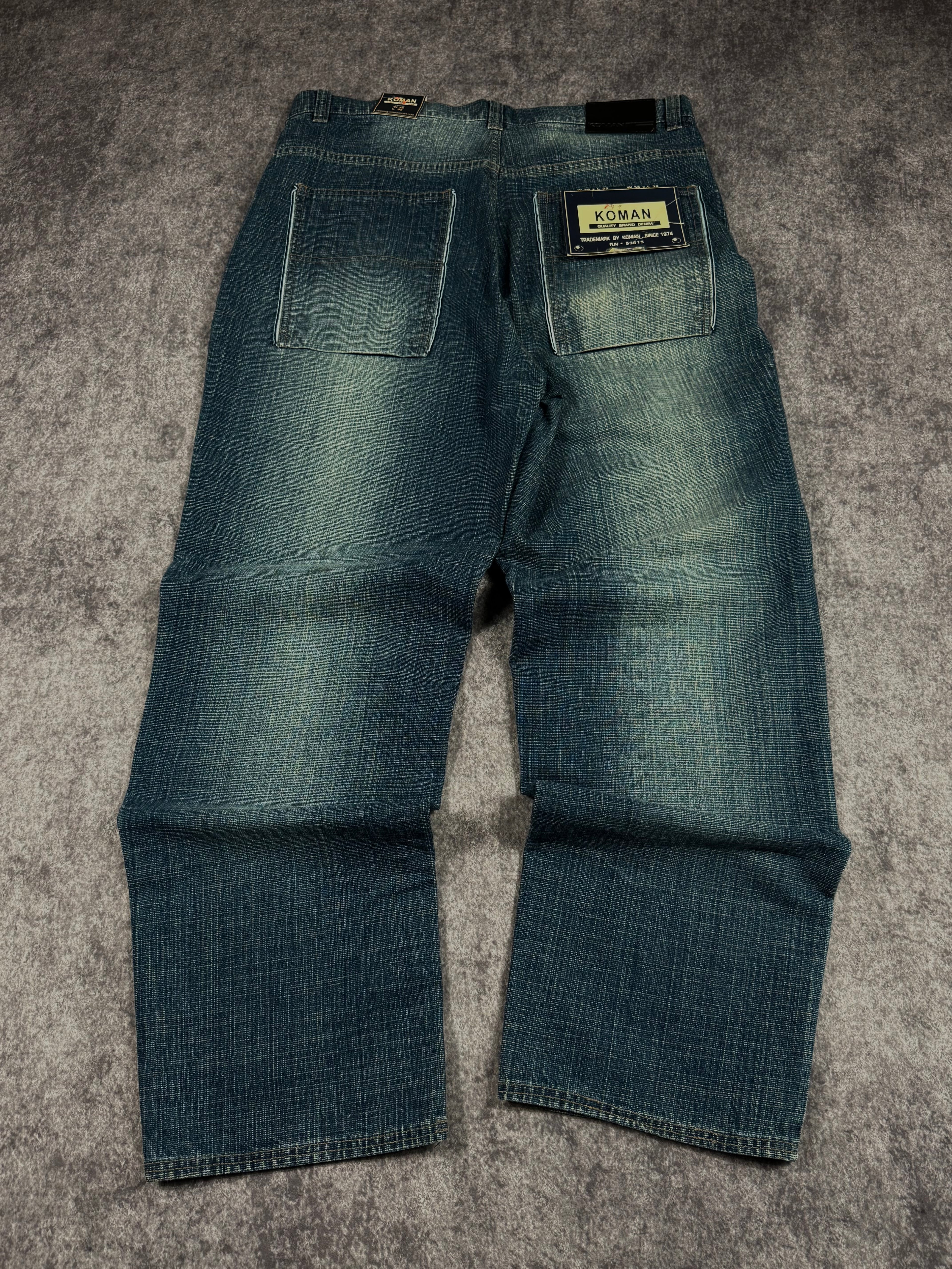 (rare) deadstock 2000s koman jeans (36x30)