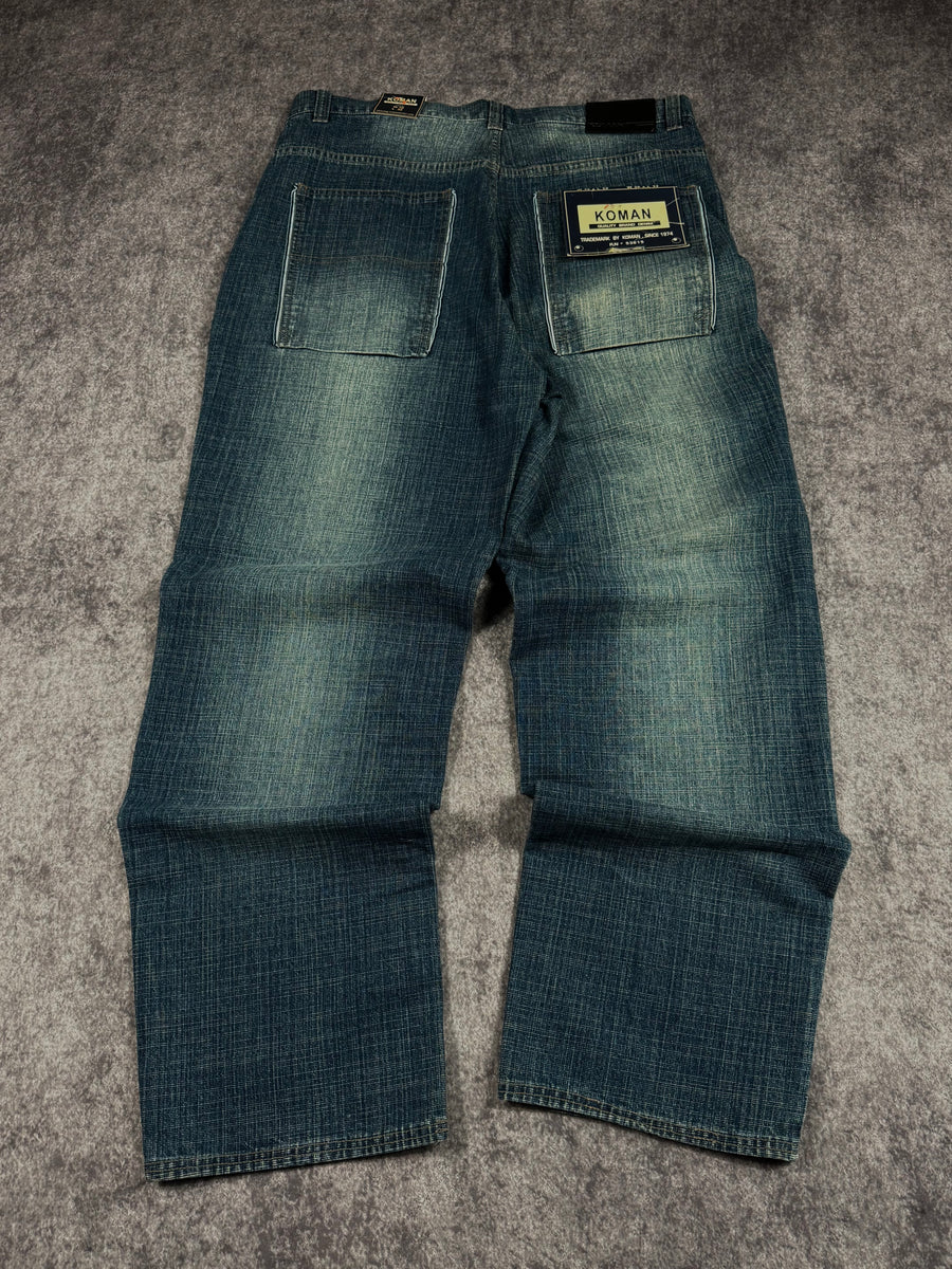 (rare) deadstock 2000s koman jeans (36x30)