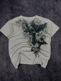 2000s winged skull shirt (L)
