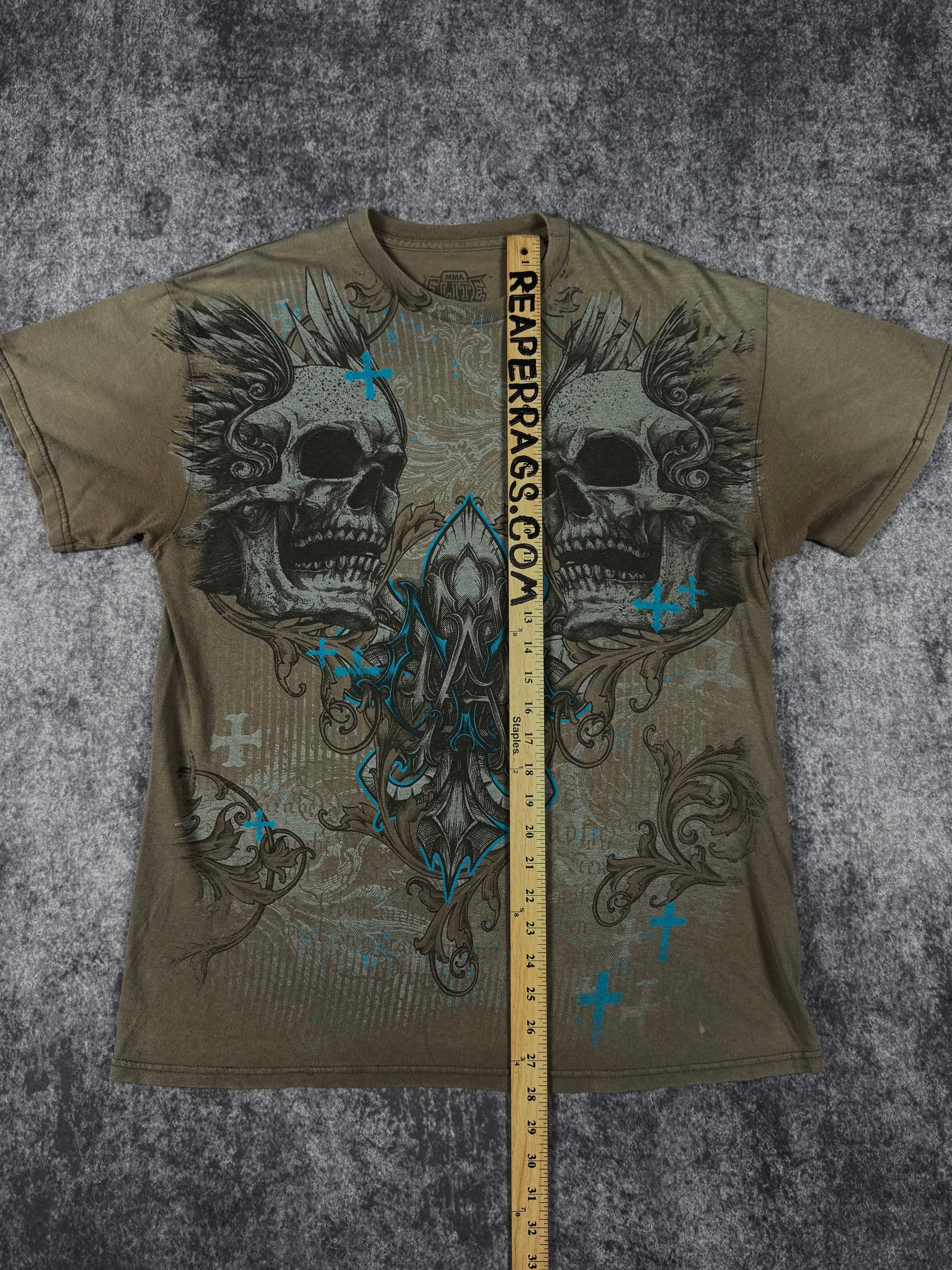 (rare) 2000s mma elite shirt (M)