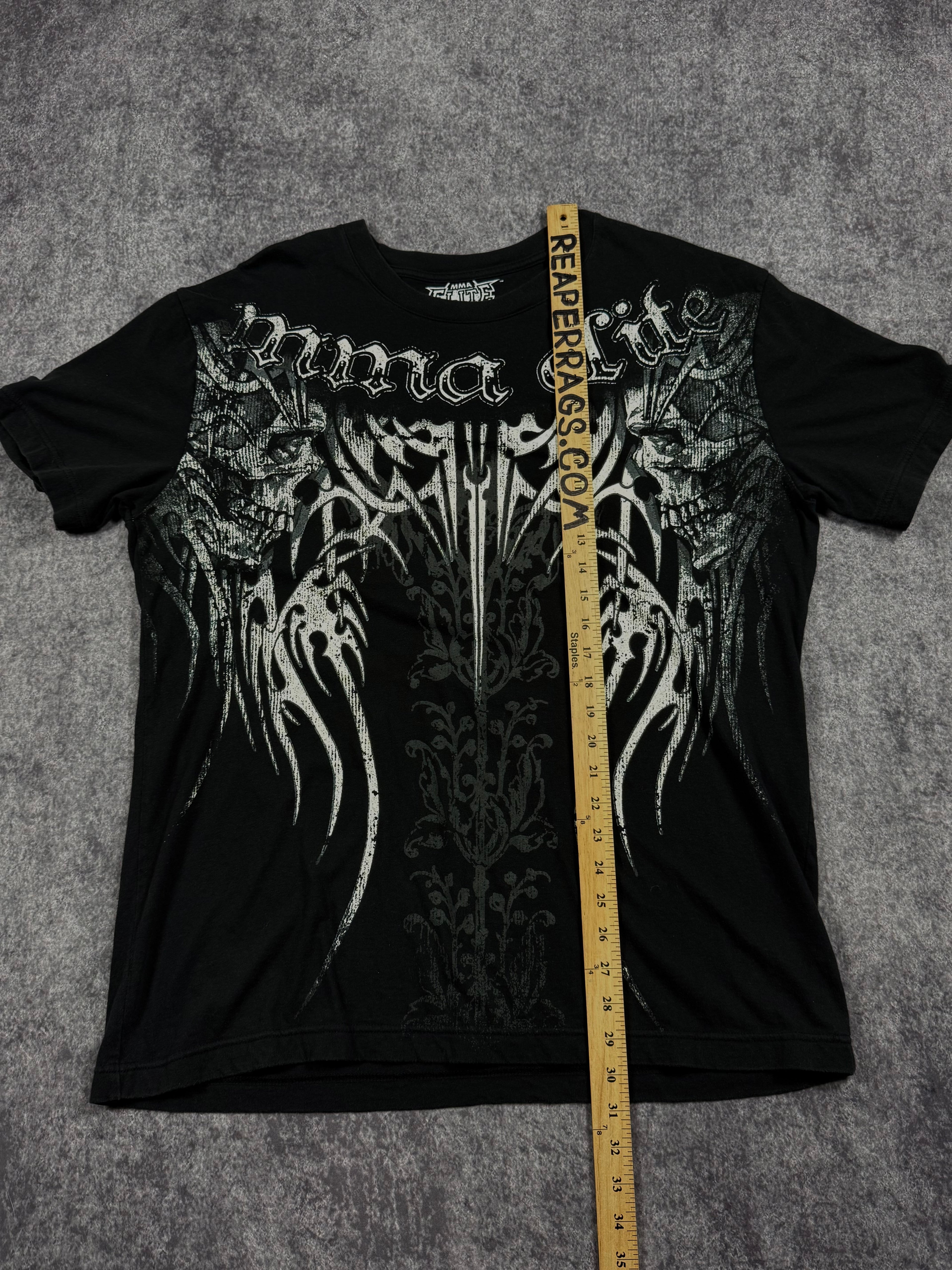 (rare) 2000s mma elite shirt (XL)