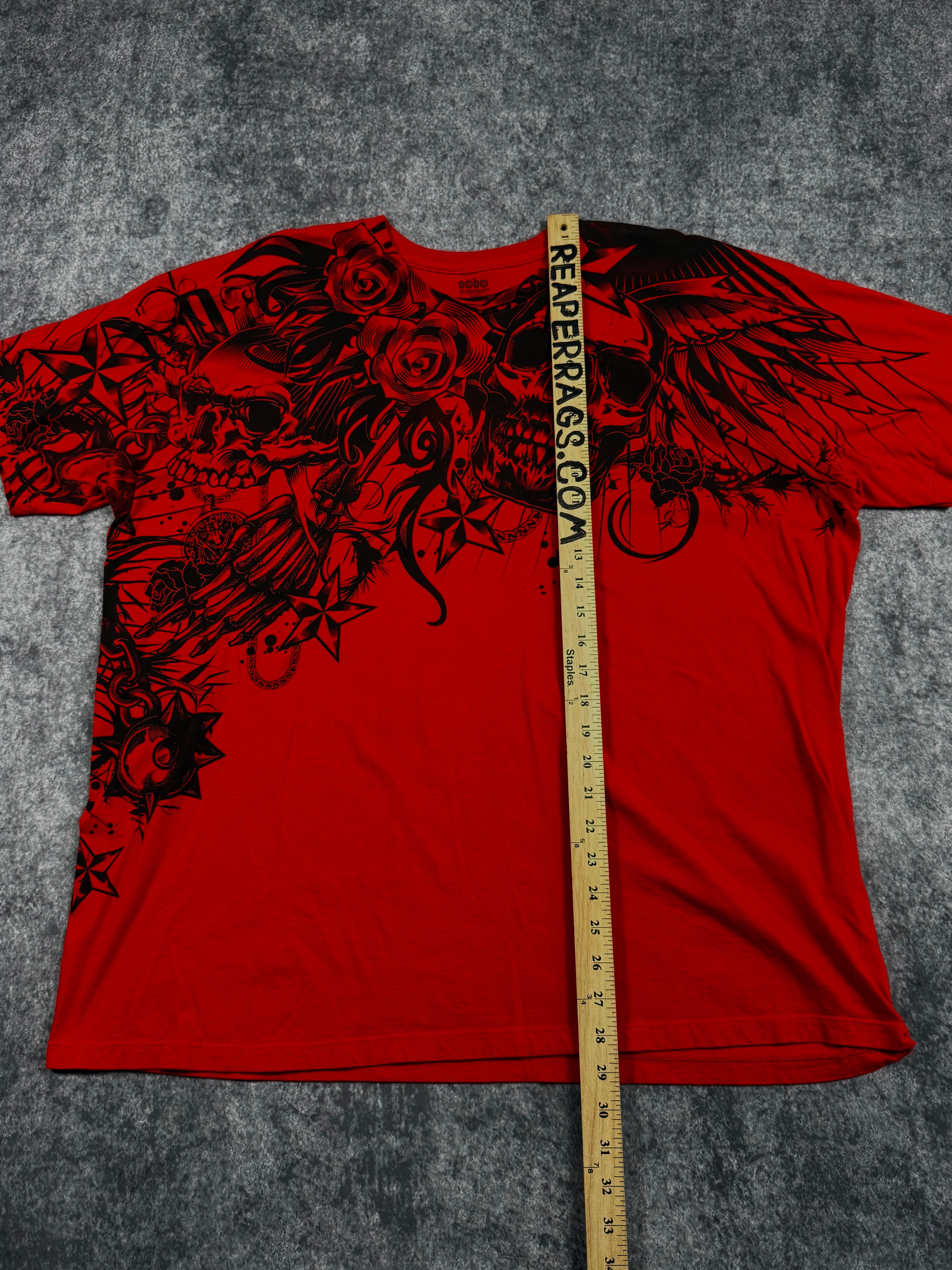 (rare) 2000s no boundaries shirt (XXL)