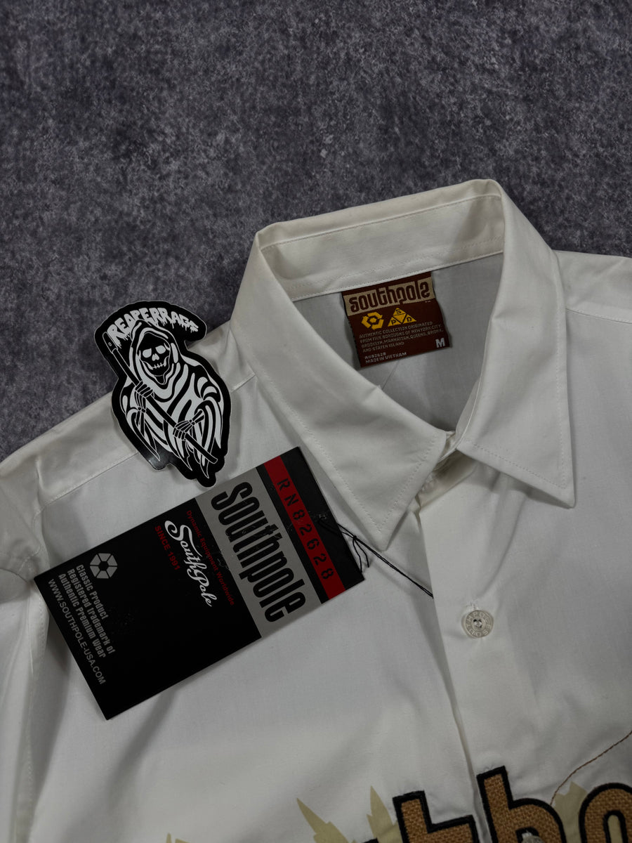 (rare) deadstock 2000s southpole button-up shirt (L)
