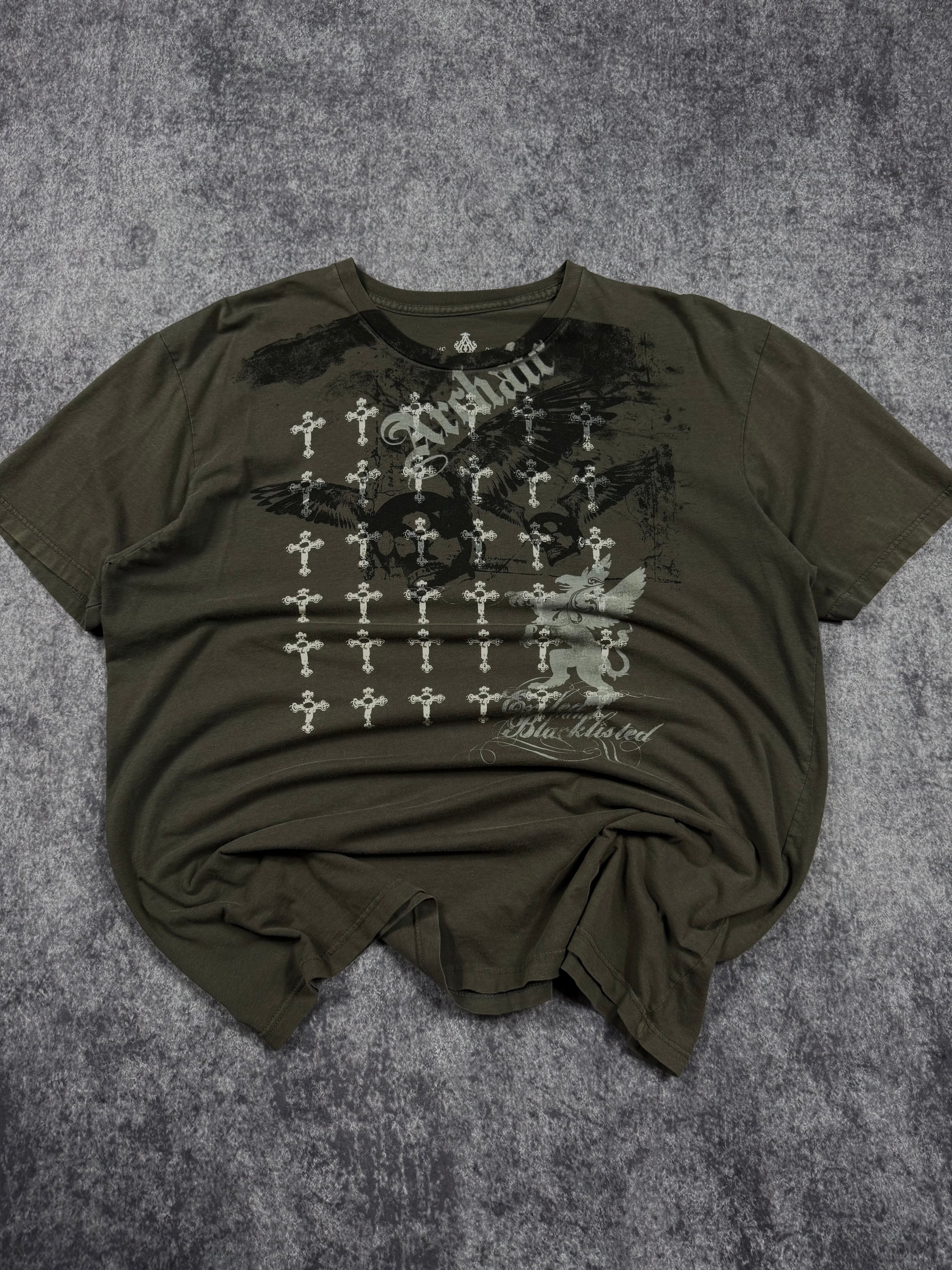 (rare) 2000s archiac shirt (XL)