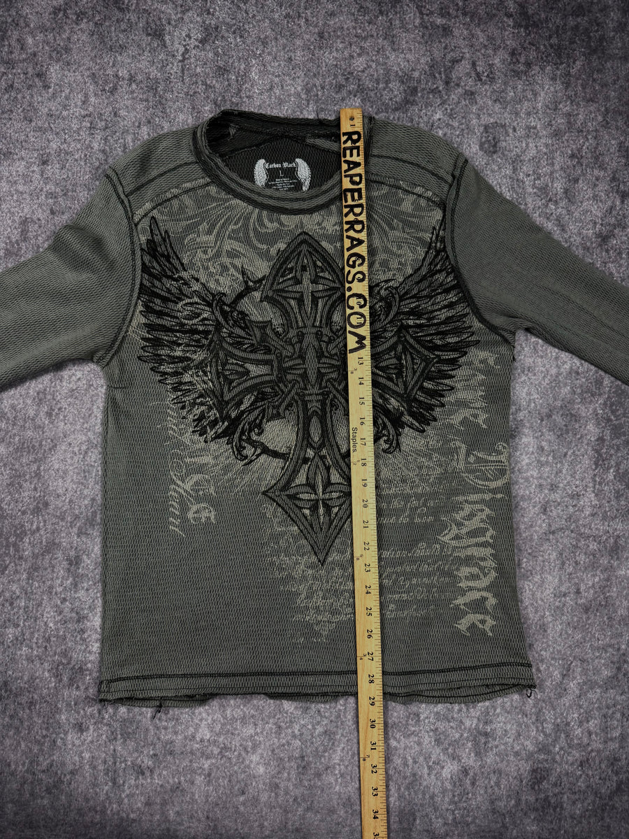 (rare) 2000s carbon black thermal (L)